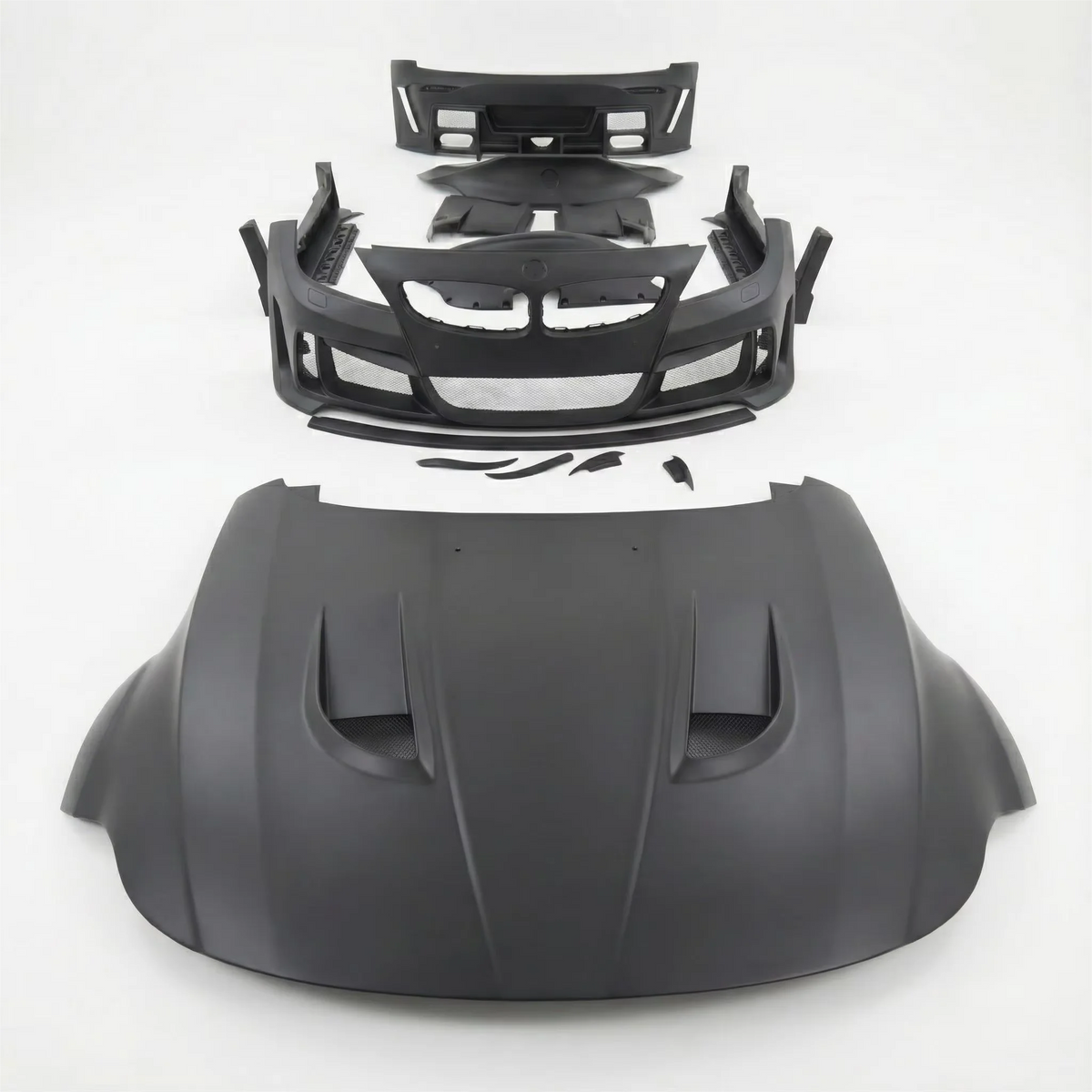 New Arrival Yuhang White Wide Body Kit for Z4 E89 Glass Fiber FRP Front/Rear Bumper Over Fenders Side Skirts 2009-2016
