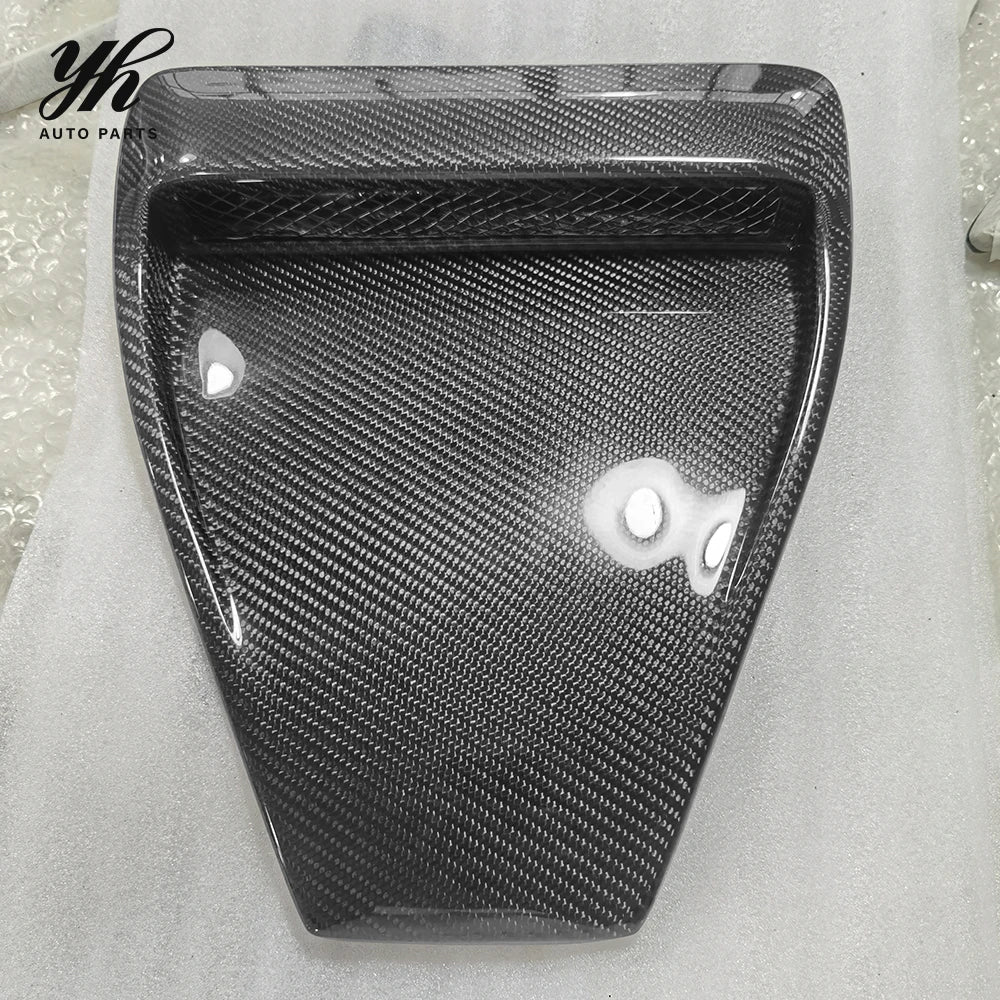 For EVO 10 Carbon Fiber Hood Scoop Type 1