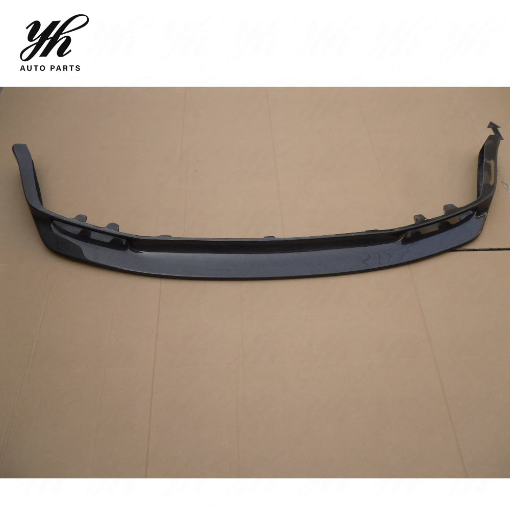 Real Carbon Fiber Jun Style Front Bumper Lip Spoiler Splitter Body Kit for Nissan Skyline R32 GTR Tuning Accessories