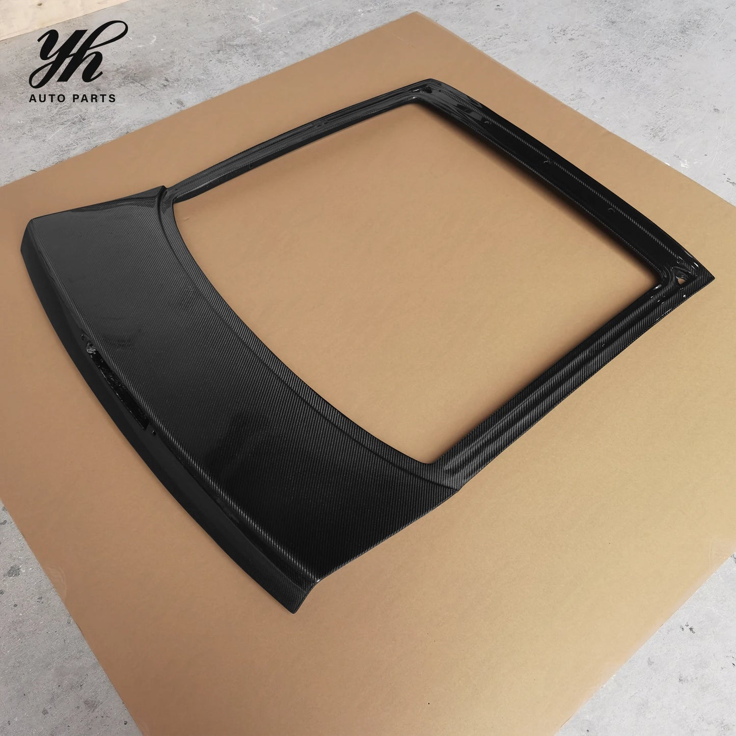 CF Carbon Fiber Black Bodykit for 180SX OEM Rear Trunk Tailgate 1996-1998 YH Brand