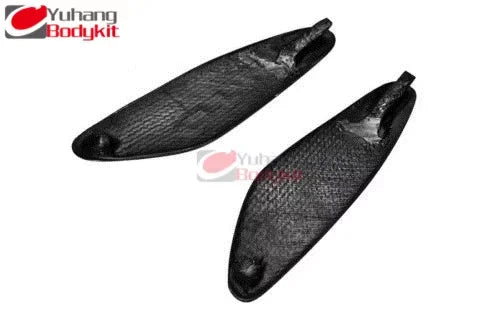 For R33 GTR OEM W/ Letters Carbon Fiber Rear Spoiler End With Logo