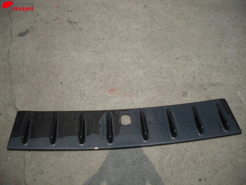 For 2008-2012 Lancer EVO 10 X Non-SSS Vortex Generator Roof Spoiler (Fit Antenna Base Size 5x6cm) Carbon Fiber