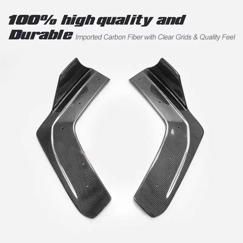 FRP LB Style Rear Bumper Diffuser Lip Flaps Aero Kit for Nissan GT-R GTR R35 2009-2016 Bodykit Parts