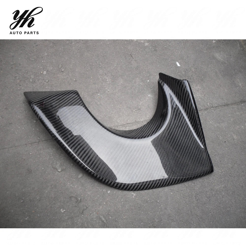 FOR Lancer Evolution 9 JM High Quality New Carbon Fiber Exhaust Heat Shield Black Easy Installation (Fits OEM Rear Bumper)