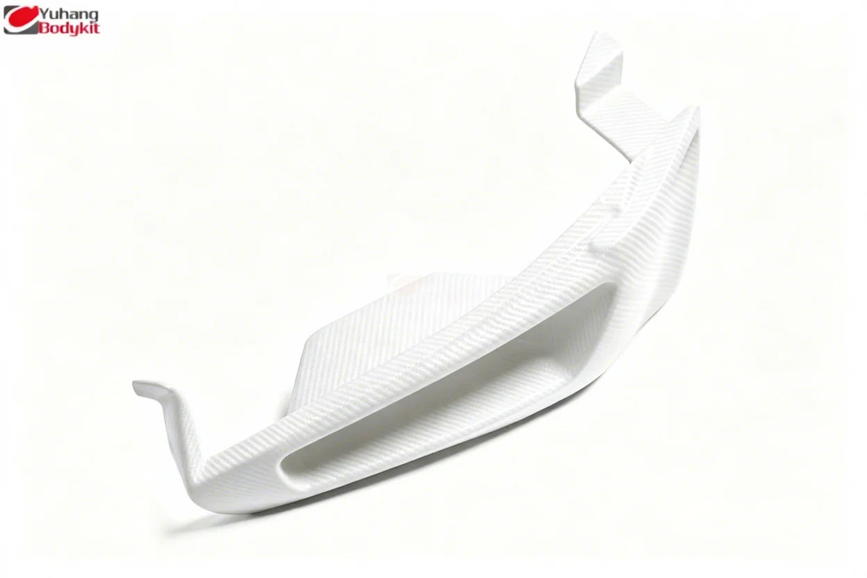 For EVO 10 Carbon Fiber Vented Headlight Block Out Panel (LHS)