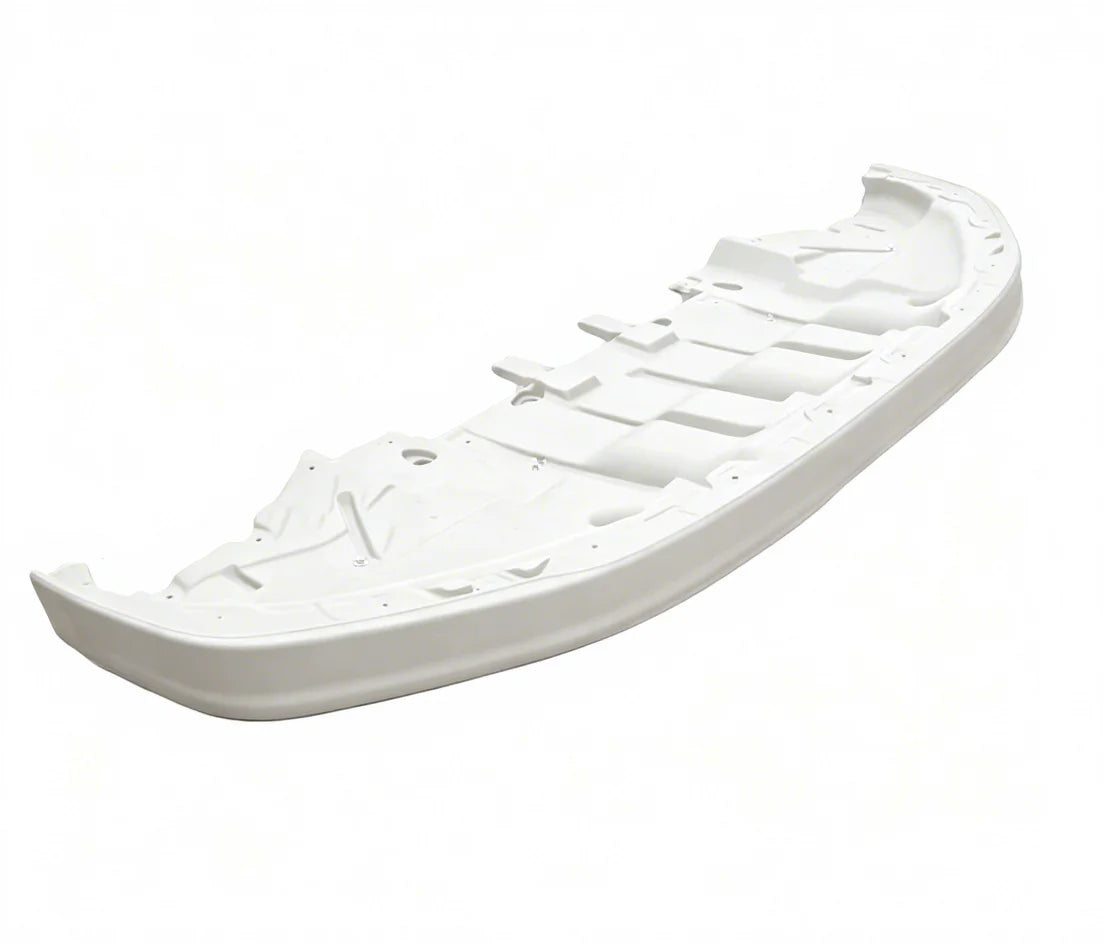 New Yuhang Carbon Fiber Front Lip with Undertary for 2011-2013 GT-R (R35) DBA OEM High Gloss Carbon Black