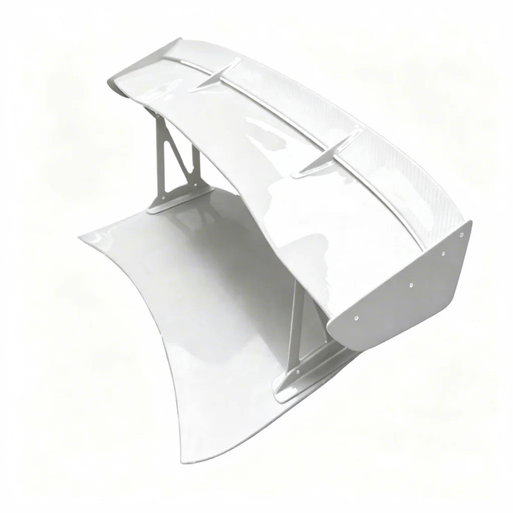 Carbon Fiber R35 1700mm Type-5 GT Rear Wing with Single Deck (Aluminium Stands 21cm/29cm/39cm Options)