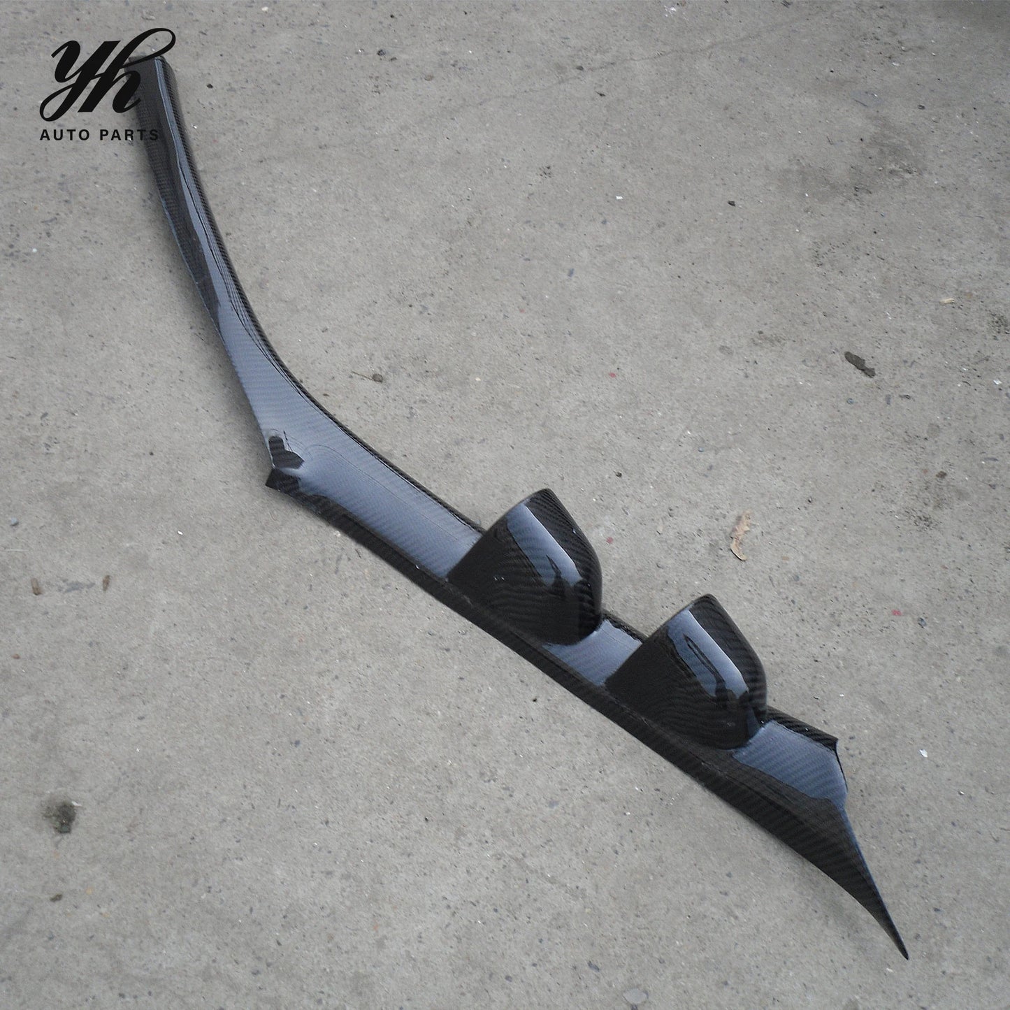 YH Carbon Fiber Skyline R33 GTS/GTR A-Pillar Twin Gauge Pod RHD CF Black for Retrofit/Upgrade