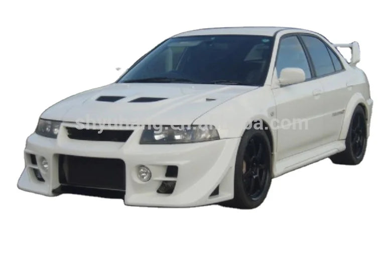 FRP Fiber Glass Bodykit Car Accessories for Lancer Evolution Evo 6 DAMD Style Front Bumper