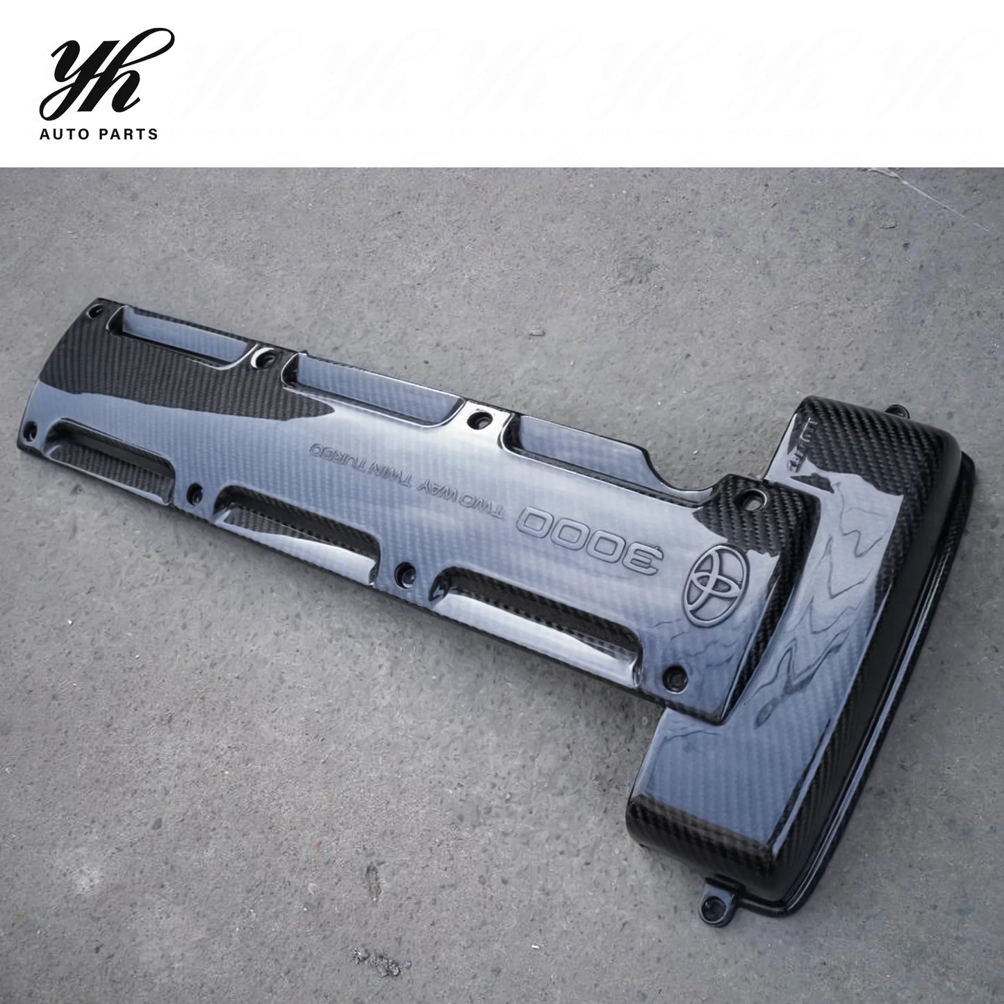 1993-1998 Supra MK4 2JZ Engine Plug Cover 2JZ NON-VVTI Carbon Fiber