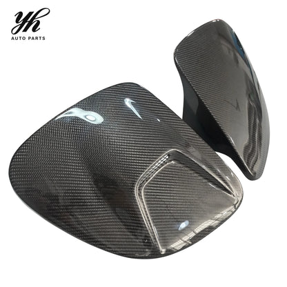 Fiberglass Front Headlamp Lid Cover with NACA Intake Duct FRP for Mazda RX7 FD3S Race Performance Upgrades 2PCS