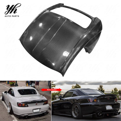 Glossy Carbon Fiber OE Style Hardtop Roof Shell Assembly for Honda S2000 AP1 AP2 Convertible Removable Hard Top