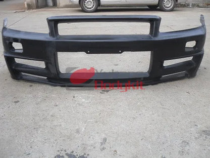 Completely Upgraded and Modified for Skyline R34 GTR  Carbon Fiber Front Bumper