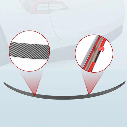 OEM Performance Spoiler Tesla Model 3/Y Rear Spoiler Wing Rear Trunk Lip Matte Carbon Fiber Glossy Coating Gen 2