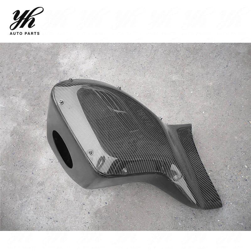 Carbon Fiber for Lancer Evolution X EVO 10 H KANSAI Style Black Air Box Intake