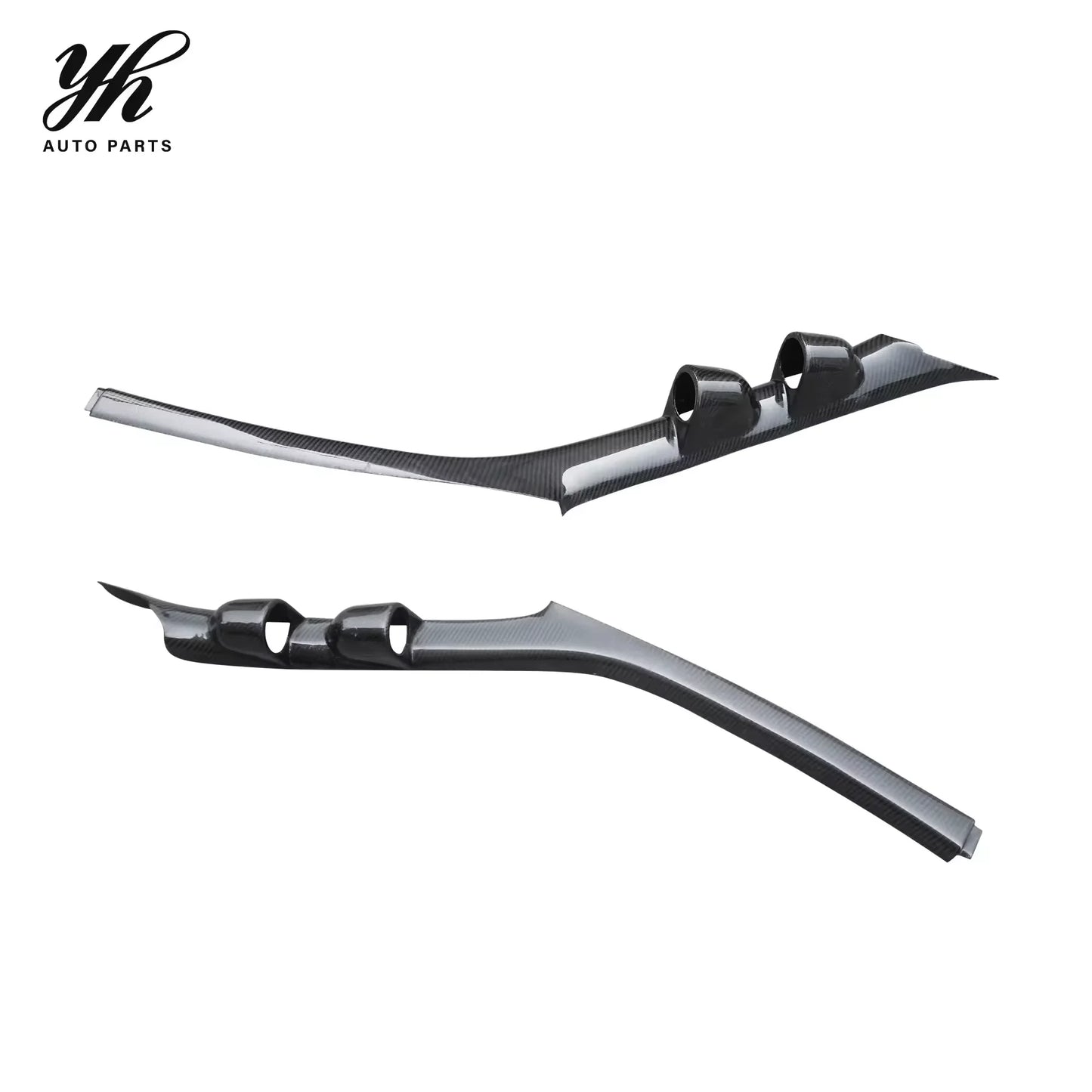 Factory Direct Sales Carbon Fiber  RHD A-Pillar Double Gauge Pod 52mm/60mm Fit for 1995-1998 Skyline R33 GTS GTR