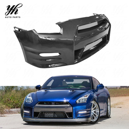 Factory Direct Sales 2008-2013 R35 GTR DBA-OEM-Style Front Bumper Carbon Fiber