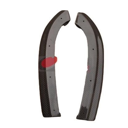 Carbon Fiber Evolution EVO 9 MR RB DAMD Rear Bumper Extension Spat (Pair) CF