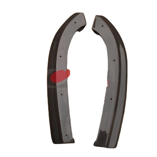 Carbon Fiber Evolution EVO 9 MR RB DAMD Rear Bumper Extension Spat (Pair) CF
