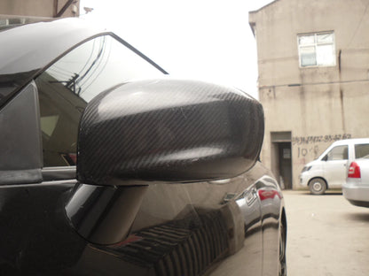 2008-2013 Nissan Skyline R35 GTR Side Mirror Cover Set Includes 2 Pieces
