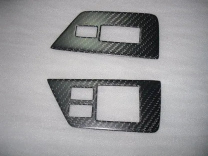FOR R35 GTR Carbon Fiber Interiors Mirror Inner Panel Triangle