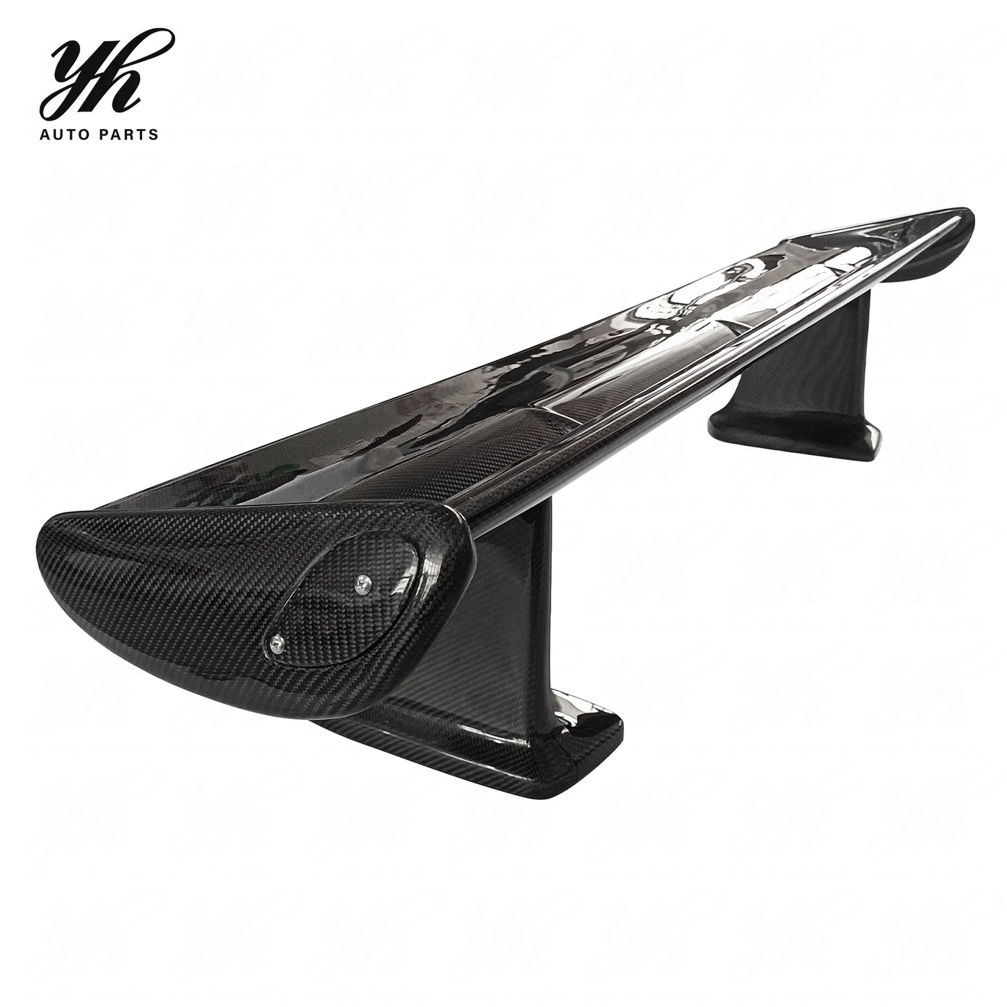 Yuhang High Quality Black High Polished Rear Spoiler CF Blade FRP Base for Skyline GT-R R32/R33/R34/GT-R GTT GTS G35