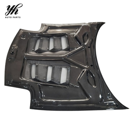 New Carbon Fiber RE Style Hood for RX7 FD3S (1993-1994) with High Gloss Finish and 3K Twill Weave