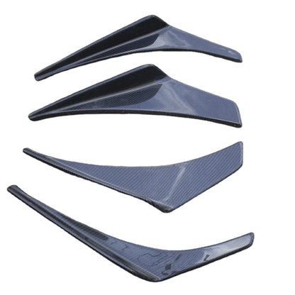 For EVOLUTION 7 8 9  Carbon Fiber Front Bumper Canard 4 Pcs