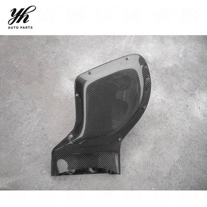 Carbon Fiber for Lancer Evolution X EVO 10 H KANSAI Style Black Air Box Intake