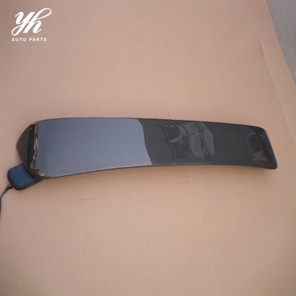 3K Twill Carbon Fiber Rear Roof Spoiler D-Max Style Deflector for Nissan Silvia S15 SR20DET Drift Accessories