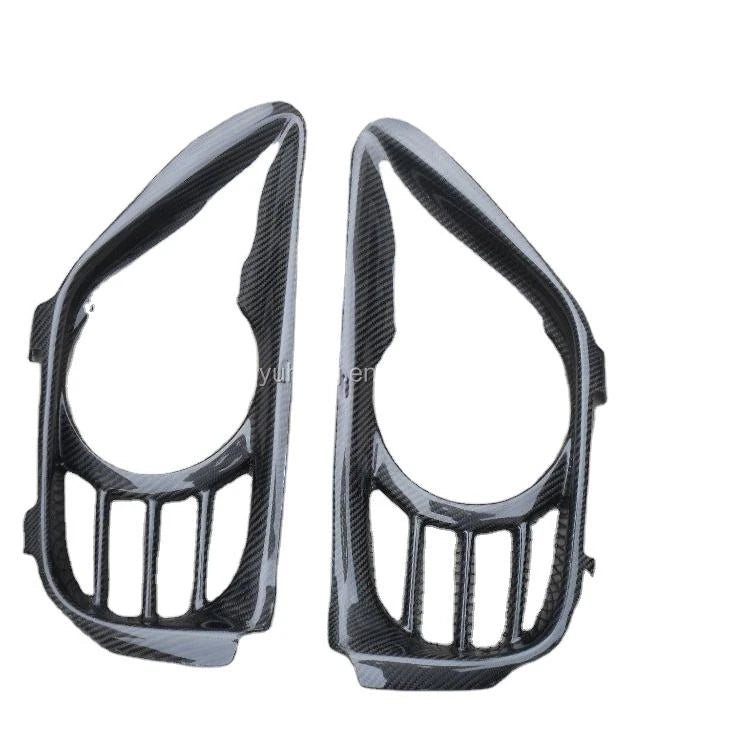 High Quality for Skyline R35 GTR Exhaust MCR Style Surround (pair) CF Carbon Fiber