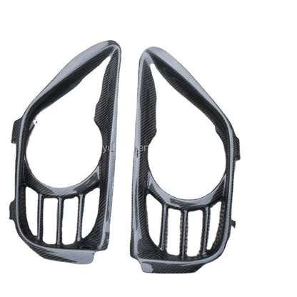 High Quality for Skyline R35 GTR Exhaust MCR Style Surround (pair) CF Carbon Fiber