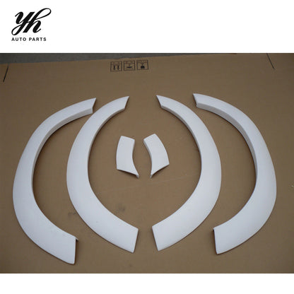 FRP 400R Style Fender Flares Wheel Arches Fiberglass for Nissan Skyline R33 GTS GTR BCNR33 Widebody Kit 4PCS