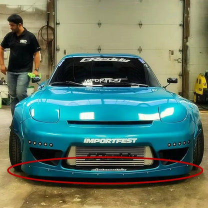 Car Styling Glass Fiber FRP Bodykit New 1992-1997 RX7 FD3S RB Rocket Bunny V2 Front Bumper Lip
