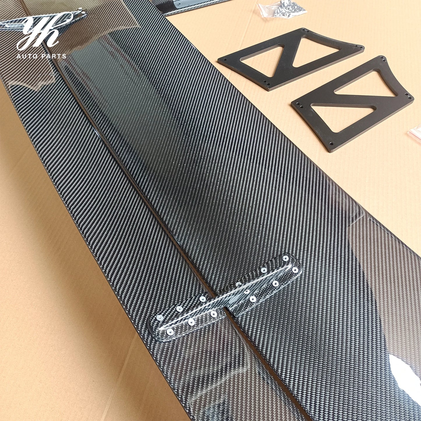 High Quality Carbon Fiber Single Deck Lancer Evo 7-9 1600mm GT REAR SPOILER WING