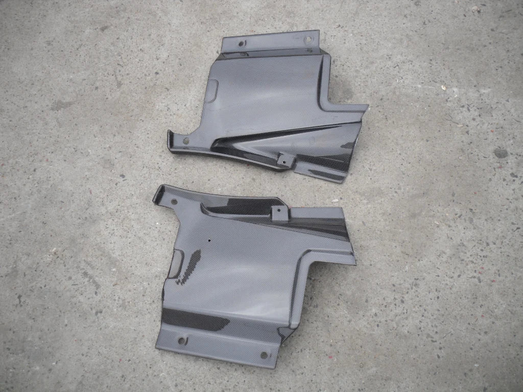 For 2004-2009 F430 Style Engine Compartment Plate Assemblies 2pcs