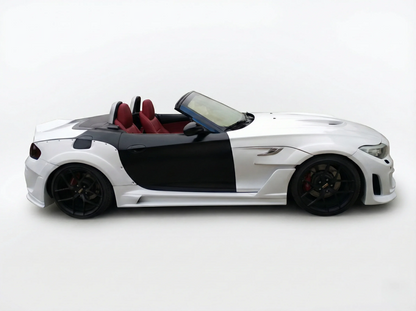 New Arrival Yuhang White Wide Body Kit for Z4 E89 Glass Fiber FRP Front/Rear Bumper Over Fenders Side Skirts 2009-2016