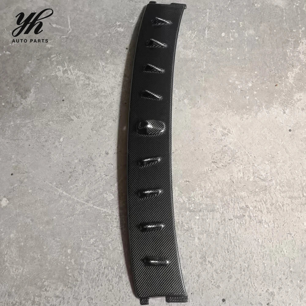 Glossy Carbon Fiber Vortex Generator Roof Spoiler Shark Fin Wing for Mitsubishi Lancer Evolution EVO 7 8 9 CT9A Tuning