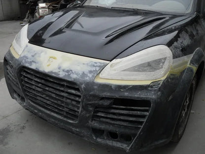 Auto Part Body Kit Vented Hood Bonnet for Carbon Fiber 997 CF Black YH Brand Easy Installation