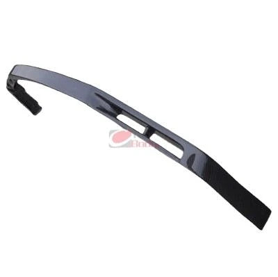 Nis Style 3K Twill Carbon Fiber Front Lip Spoiler Splitter Bumper Apron for Nissan Skyline GT-R GTR R34 BNR34 Tuning