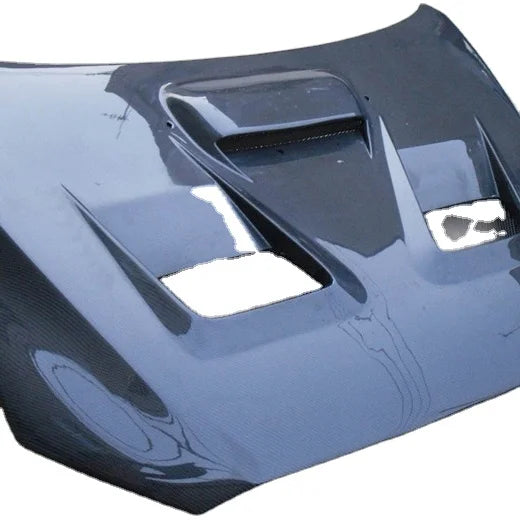 Evolution 10 EVO X As Style Hood (Little Fit Problem) CF Carbon Fiber New High Gloss Finish for Mitsubishi Lancer 1989-1990