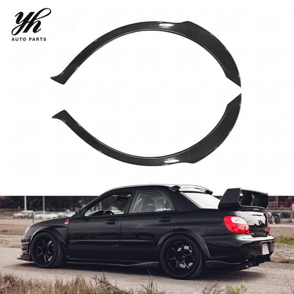 For Impreza Wrx 9 STI Style Carbon Fiber Wheel Cover