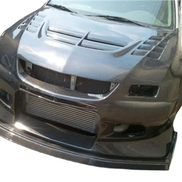 Carbon Fiber EVOLUTION EVO 8 9 VC Style Vented Hood CF