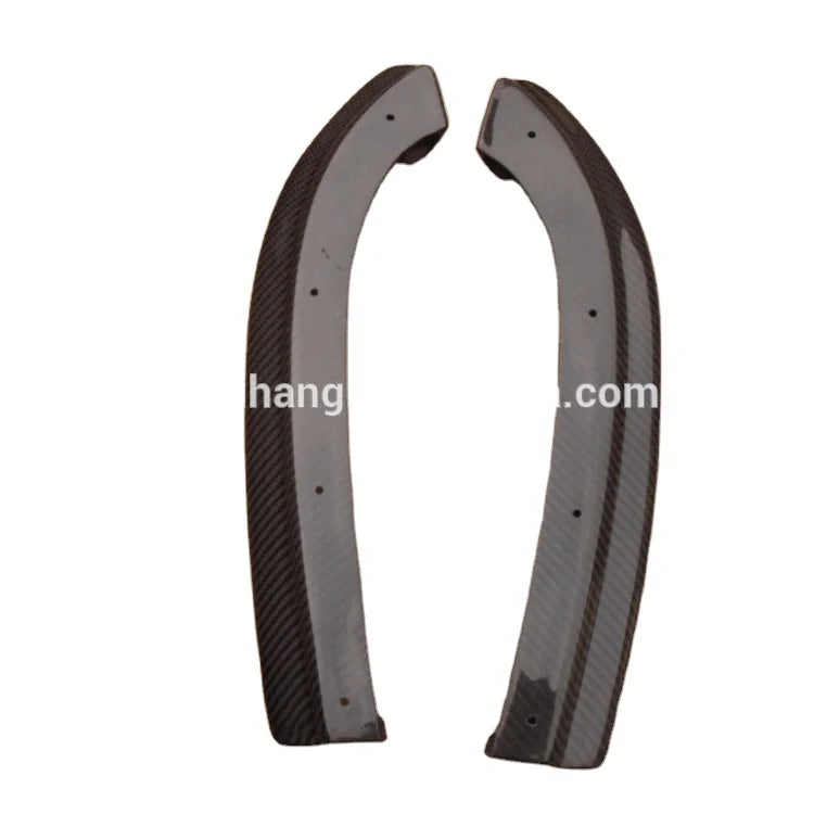 Carbon Fiber Evolution EVO 9 MR RB DAMD Rear Bumper Extension Spat (Pair) CF