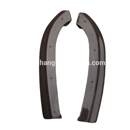 Carbon Fiber Evolution EVO 9 MR RB DAMD Rear Bumper Extension Spat (Pair) CF