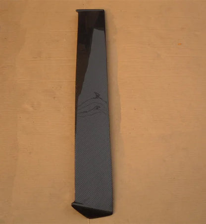 High Quality 180SX RPS13 Dmax Style Carbon Fiber Roof Spoiler for 1988-1994 Rear Right Position Easy Installation