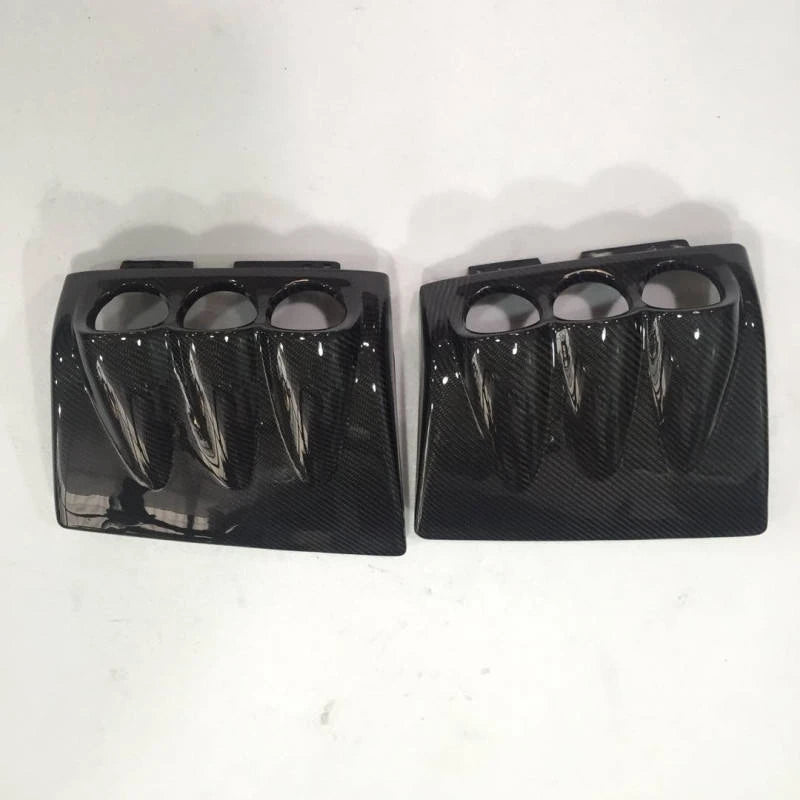 3K Twill Carbon Fiber Triple Gauge Pod Meter Holder 52mm 60mm for Nissan Skyline GT-R GTR R34 BNR34 Interior Tuning