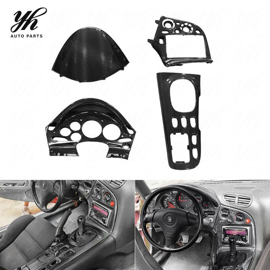 Factory Direct Sales Carbon Fiber Interior for RX7 FD3S LHD Body Parts 4pcs