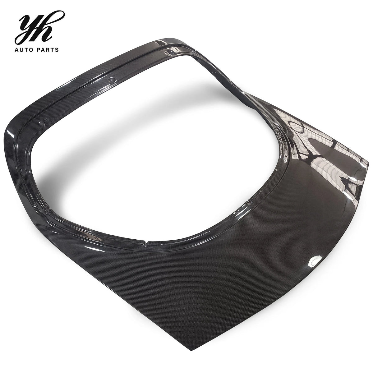 Glossy Carbon Fiber Rear Hatch Trunk Lid Tailgate Boot Cover for Mazda RX-7 RX7 FD3S 1992-1997 OEM Style Tuning