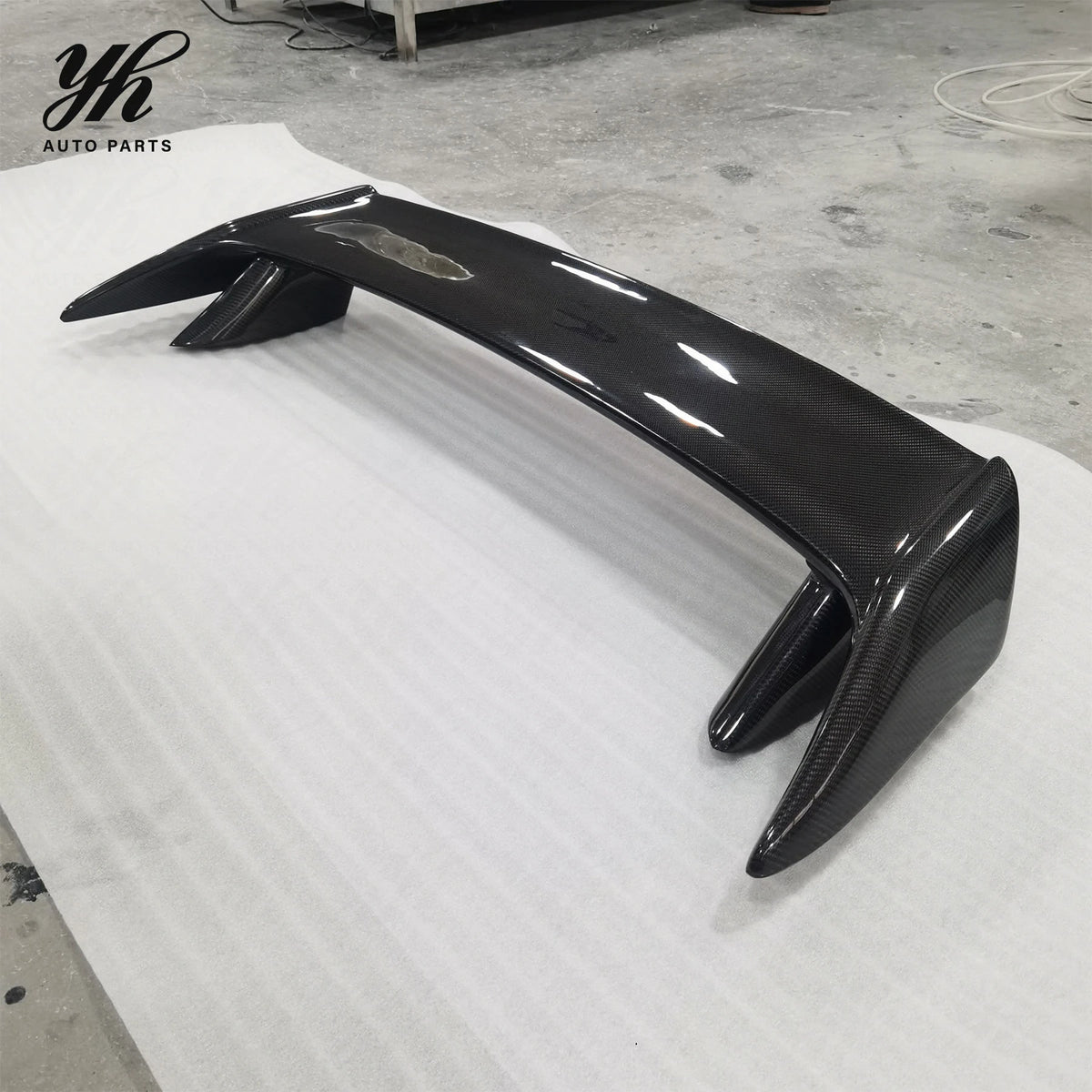 Custom FRP Carbon Fiber Rear Spoiler for Nissan Silvia S13 240SX 200SX Kouki Style Single Deck Trunk Wing Lip Extension